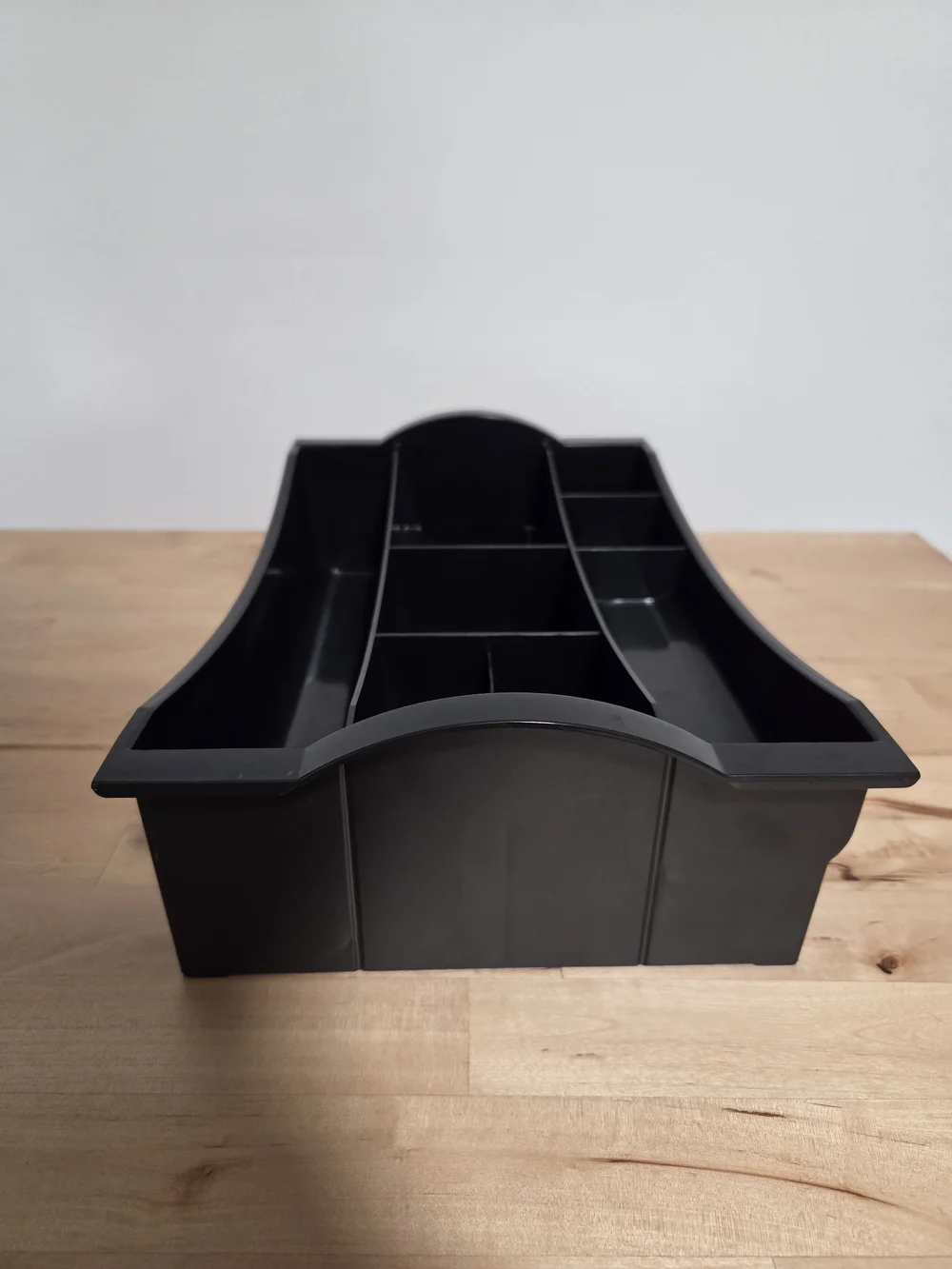 Rubbermaid Plastic Hanging Desk Drawer Organizer, Eight Compartments